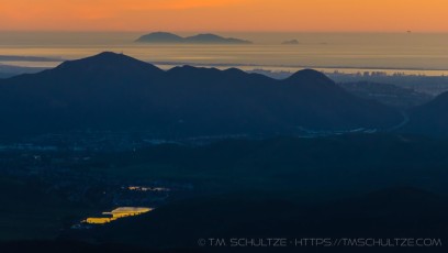 San Diego View From Iron Mountain is a photograph by T.M. Schultze taken at , California