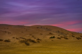 is a photograph by T.M. Schultze taken at Imperial Sand Dunes Recreation Area, California