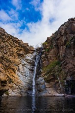 Cedar Creek Falls is a photograph by T.M. Schultze taken at Cleveland National Forest, California
