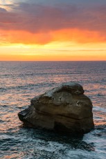 Glow Above Ross Rock is a photograph by T.M. Schultze taken at San Diego, California