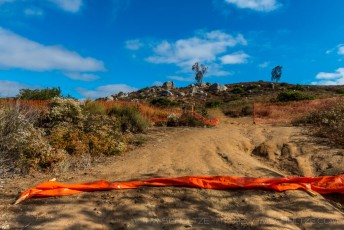 Santee Boulders Construction Gateway is a photograph by T.M. Schultze taken at ,