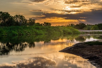 River Rays is a photograph by T.M. Schultze taken at ,