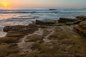 Waves Approach is a photograph by T.M. Schultze taken at San Diego, California