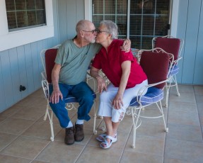 February 2016, still in love after nearly 59 years of marriage