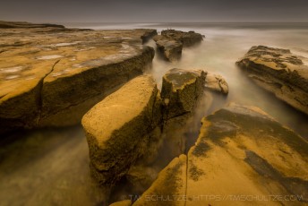 Cracked Seashore is a photograph by T.M. Schultze taken at ,