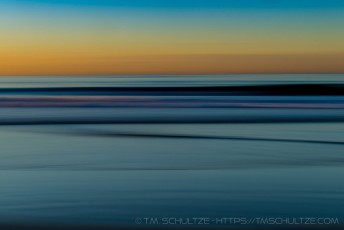 Wave Tracks 2 is a photograph by T.M. Schultze taken at Coronado, California