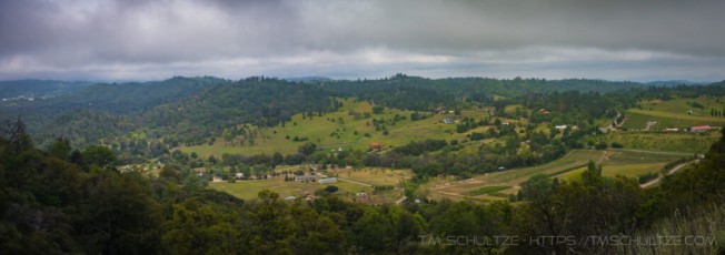 Storm Panorama Julian is a photograph by T.M. Schultze taken at ,
