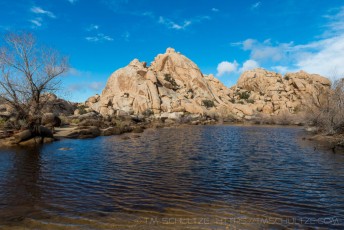 Barker Dam Full is a photograph by T.M. Schultze taken at Joshua Tree National Park, California
