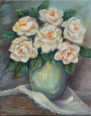 White Rose Bouquet is a photograph by T.M. Schultze taken at Jeannie House Artwork, Jeannie House Artwork