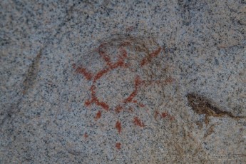 High Noon Pictograph Panel 2 is a photograph by T.M. Schultze taken at Joshua Tree National Park, California