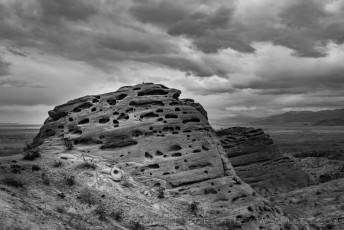 Sandstone Butte is a photograph by T.M. Schultze taken 2017 at Anza-Borrego Desert State Park, California