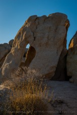 Small Narrow Arch is a photograph by T.M. Schultze taken at Joshua Tree National Park, California