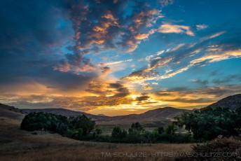 Light Over Hollenbeck is a photograph by T.M. Schultze taken at Hollenbeck Canyon Wildlife Area, California