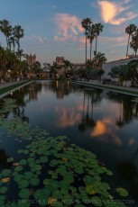 Park Place Saturday Night is a photograph by T.M. Schultze taken at Balboa Park, California