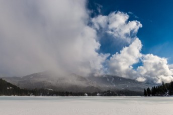 Alta Lake and Whistler Mountain is a photograph by T.M. Schultze taken at Whistler, British Columbia