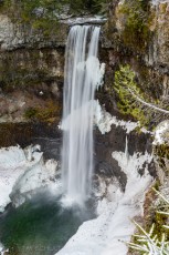 Brandywine Falls is a photograph by T.M. Schultze taken at Whistler, British Columbia