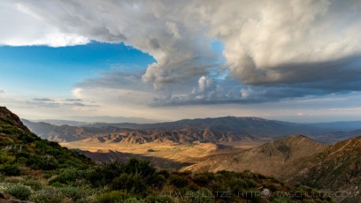 Kwaaymii Point Monsoon is a photograph by T.M. Schultze taken at Cleveland National Forest, California