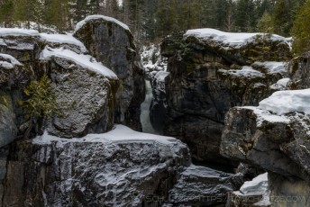 Nairn Falls, Winter is a photograph by T.M. Schultze taken at Whistler, British Columbia
