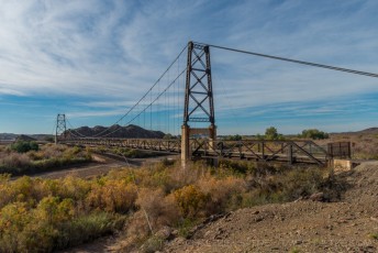 North Span, Yuma Bridge To Nowhere is a photograph by T.M. Schultze taken 2017 at Yuma, Arizona