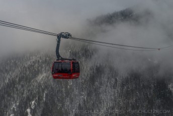 Peak 2 Peak is a photograph by T.M. Schultze taken at Whistler, British Columbia