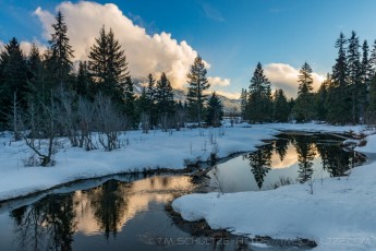 Resting Creek is a photograph by T.M. Schultze taken at Whistler, British Columbia