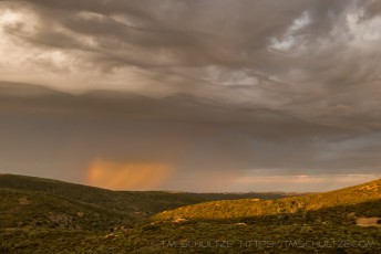 Stormscape is a photograph by T.M. Schultze taken at Cleveland National Forest, California