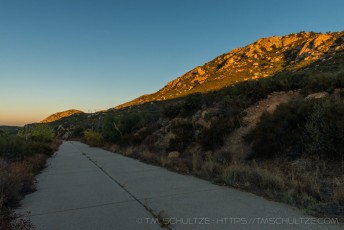 Wildwood Glen Sunrise is a photograph by T.M. Schultze taken at Descanso, California