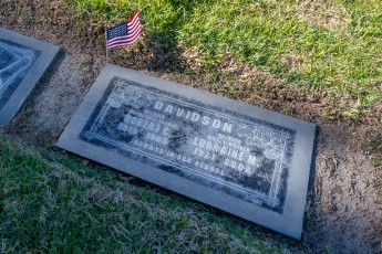 Davidson Flag Memorial - Montecito Cemetery