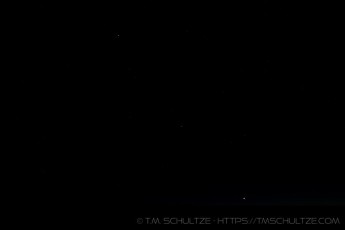 Jupiter, Saturn, Venus is a photograph by T.M. Schultze taken 2021 at Joshua Tree National Park, California
