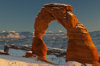 is a photograph by T.M. Schultze taken at Arches National Park, Utah