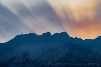 is a photograph by T.M. Schultze taken at Alabama Hills, California