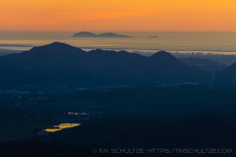 San Diego View From Iron Mountain is a photograph by T.M. Schultze taken at , California