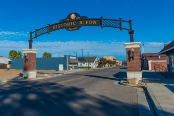 Ripon Stockton Avenue Sign