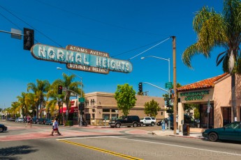 Normal Heights Neighborhood Sign is a photograph by T.M. Schultze taken at ,