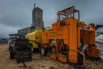 La Mesa Lumber is a photograph by T.M. Schultze taken at Campo, California