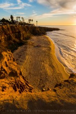 No Surf Beach Overlook Sunset is a photograph by T.M. Schultze taken at ,