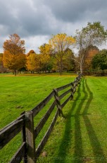 Hale Fenceline is a photograph by T.M. Schultze taken 2011 at Cuyahoga Valley National Park, Ohio