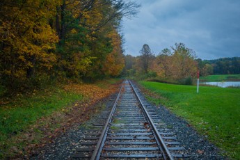 Cuyahoga Railway is a photograph by T.M. Schultze taken at Cuyahoga Valley National Park, Ohio