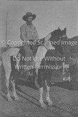 1936 (Estimated) - Robert Davidson On Horse