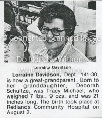 1977 - Deutsche Electronics - Birth Announcement