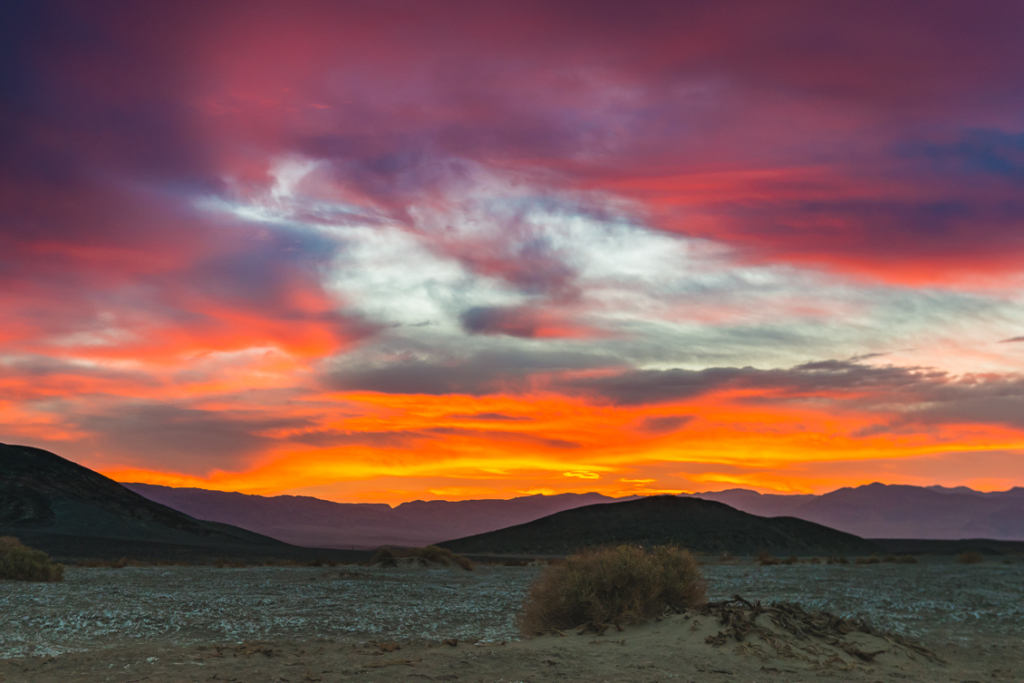 Death Valley Sunrise Mesquite