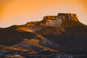 Fishers Peak Sunset