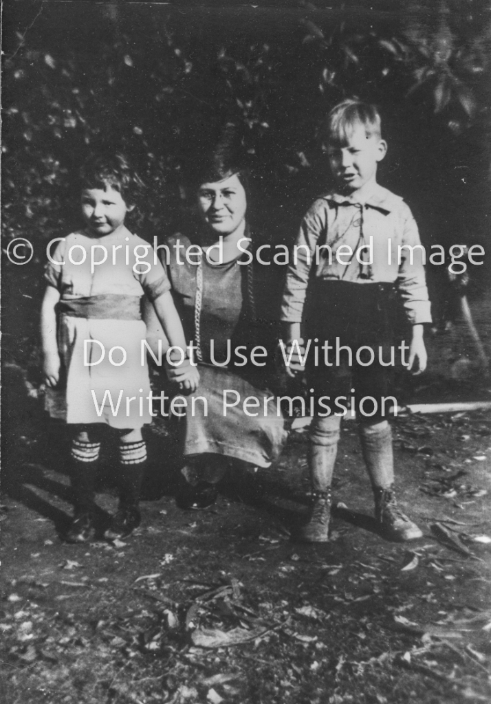 1925 (Estimated) - Lorraine Davidson, Goldie Hughes, Elmer Lewis Jr.